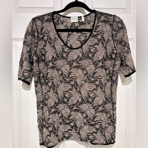 Armani Collezioni Scoop Neck Blouse Size 12